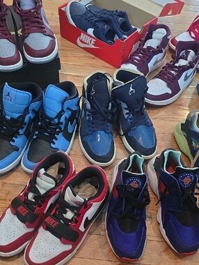 Air Jordan's, Air Max, Nike's - Sizes: 6, 6.5, 7, 7.5, 8, 8.5